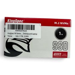 KingSpec NX 1TB M.2 2280 NVMe PCIe 3.0 x4 Internal SSD 3500MB/s NEW SEALED