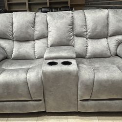 Barcelona two-piece reclining living room $1099 with easy finance