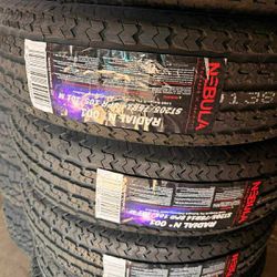 ST 205 75 15 New Set Of Trailer Tires 8 Ply 