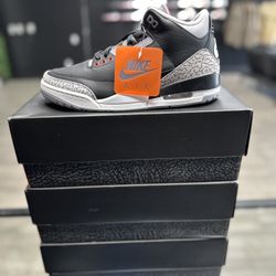 Jordan 3 Black Cement 