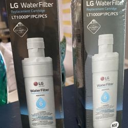 New LG LT1000P/LT1000PC Replacement Refrigerator Water Filter, 2 pack $10 each.