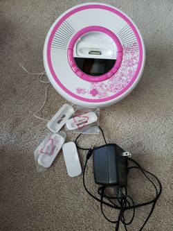 Pink iPod Charging and Docking System