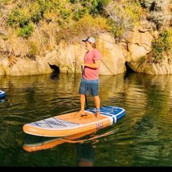 ISLE Pioneer - Tabla Y Paquete de accesorios y mochila inflable para remo y iSUP, amplia