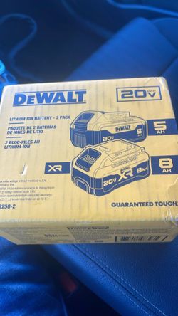 DeWalt combo pack battery