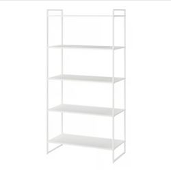 JONAXEL Shelf unit, white, 31 1/2x15x63 "