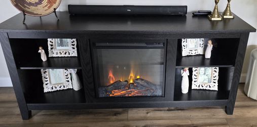 Fireplace TV Stand
