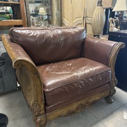 Oversize Leather Chair