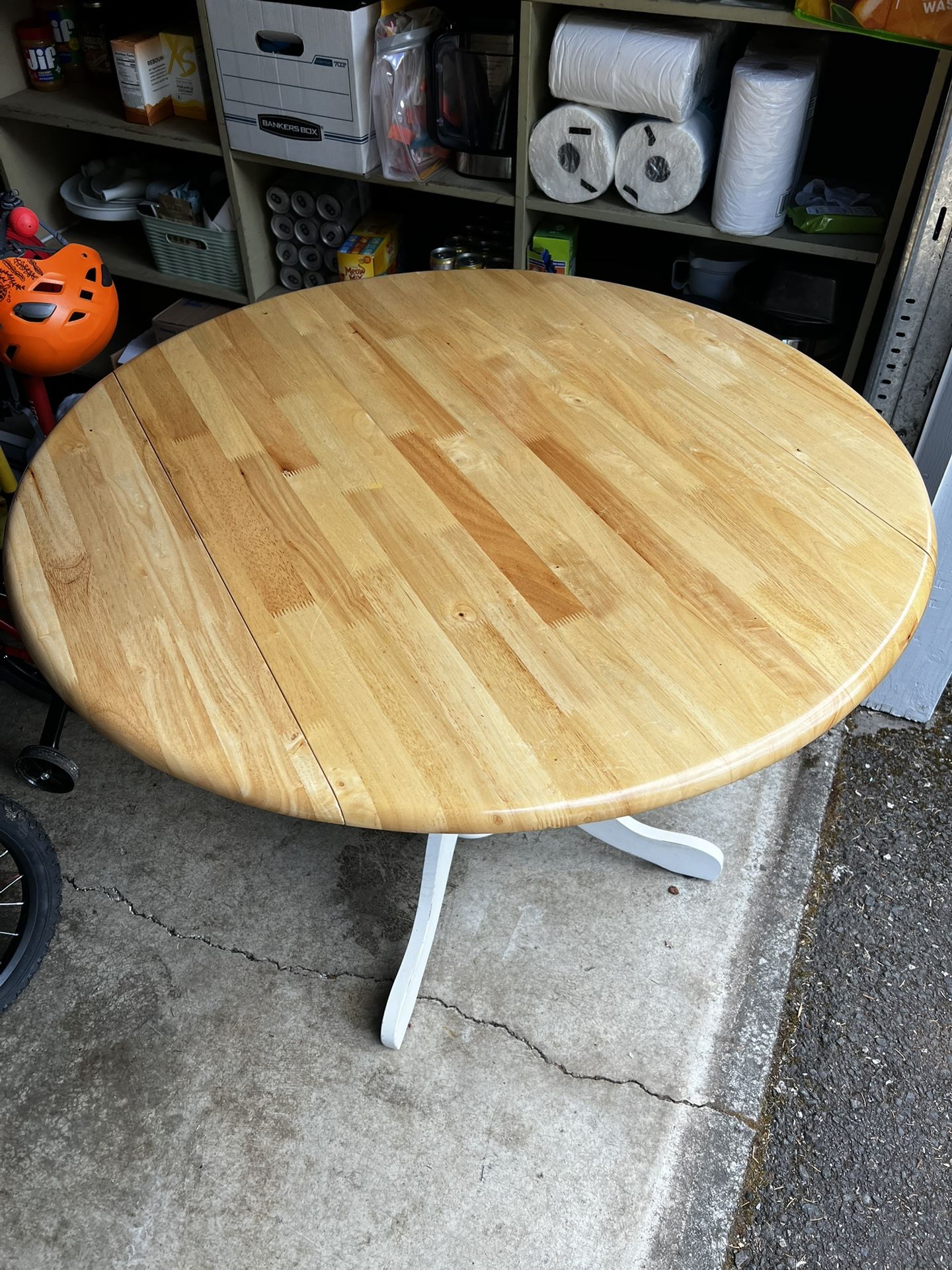 Small Dining Table With Collapsible Sides