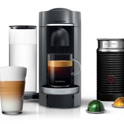 Nespresso VertuoPlus Coffee Marker and Espresso Machine By Delonghi