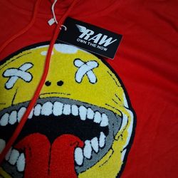 Raw Hoodie Large Men