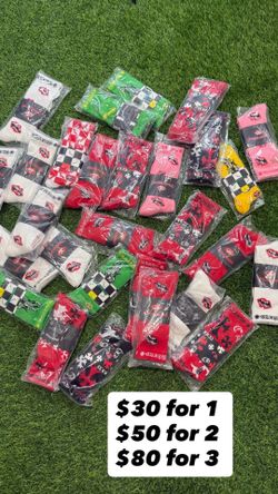 Chrome heart socks