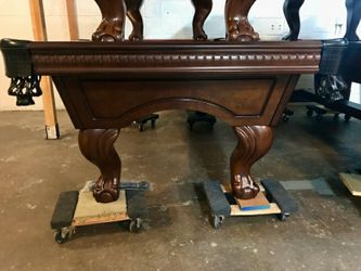 7' or 8' Savannah Pool Table - Delivered and Installed