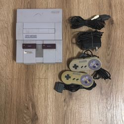 Super Nintendo Console