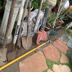 Garden Tool For Sale  $5.00 Each. Blower Is $15.00