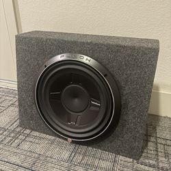 Rockford Fosgate P3SD12 - 12” Shallow Mount 2 Ohm Sub With Box
