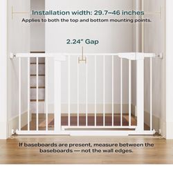 Baby Gate for Stairs-2 Pack With Extentions 