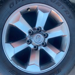 Set Of 4 Wheels And Tires 4Runner 18” Tires Toyo 265-60-18