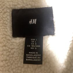 H&M Men’s Sherpa Corduroy jacket