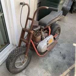 Old Rare Minibike With Gears