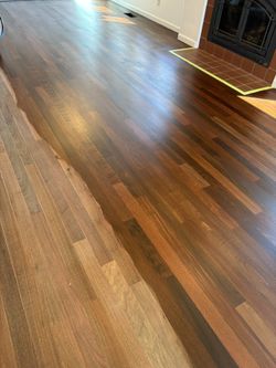 Refinish Floor Installation
