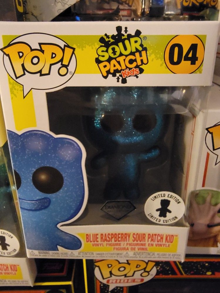 Funko Pop! Diamond Collection Blue Raspberry Sour Patch Kids #04