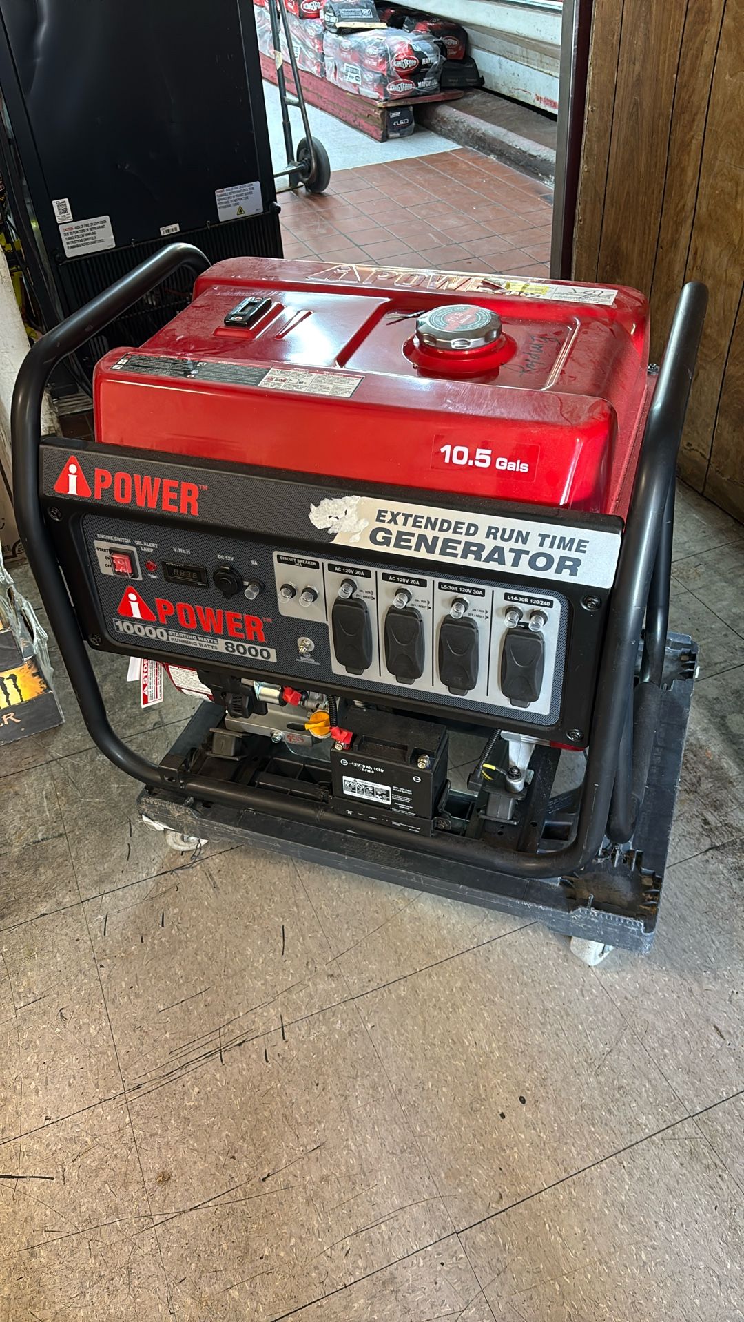 A-iPower 10,000-Watt Portable RV Ready Gas Powered Generator with Electric Start