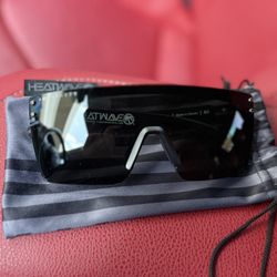 HEATWAVE LAZER FACE SUNGLASSES: ULTRA BLACK Z87