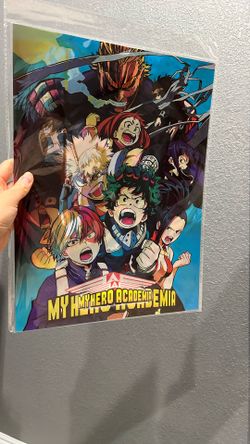 My Hero Academia 3D Lenticular Poster
