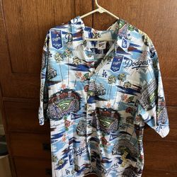 LA Dodgers Reyn Spooner Hawaiian Shirt XXL