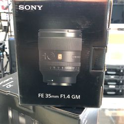 Sony FE 35mm f/1.4 GM Lens