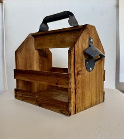 Vintage Beer Carrier With Bottle Opener (6 X 0.33L)