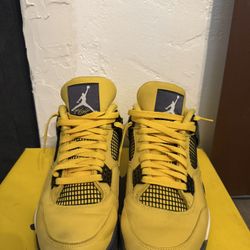 Air Jordan 4 “Lightning” – 100% Authentic