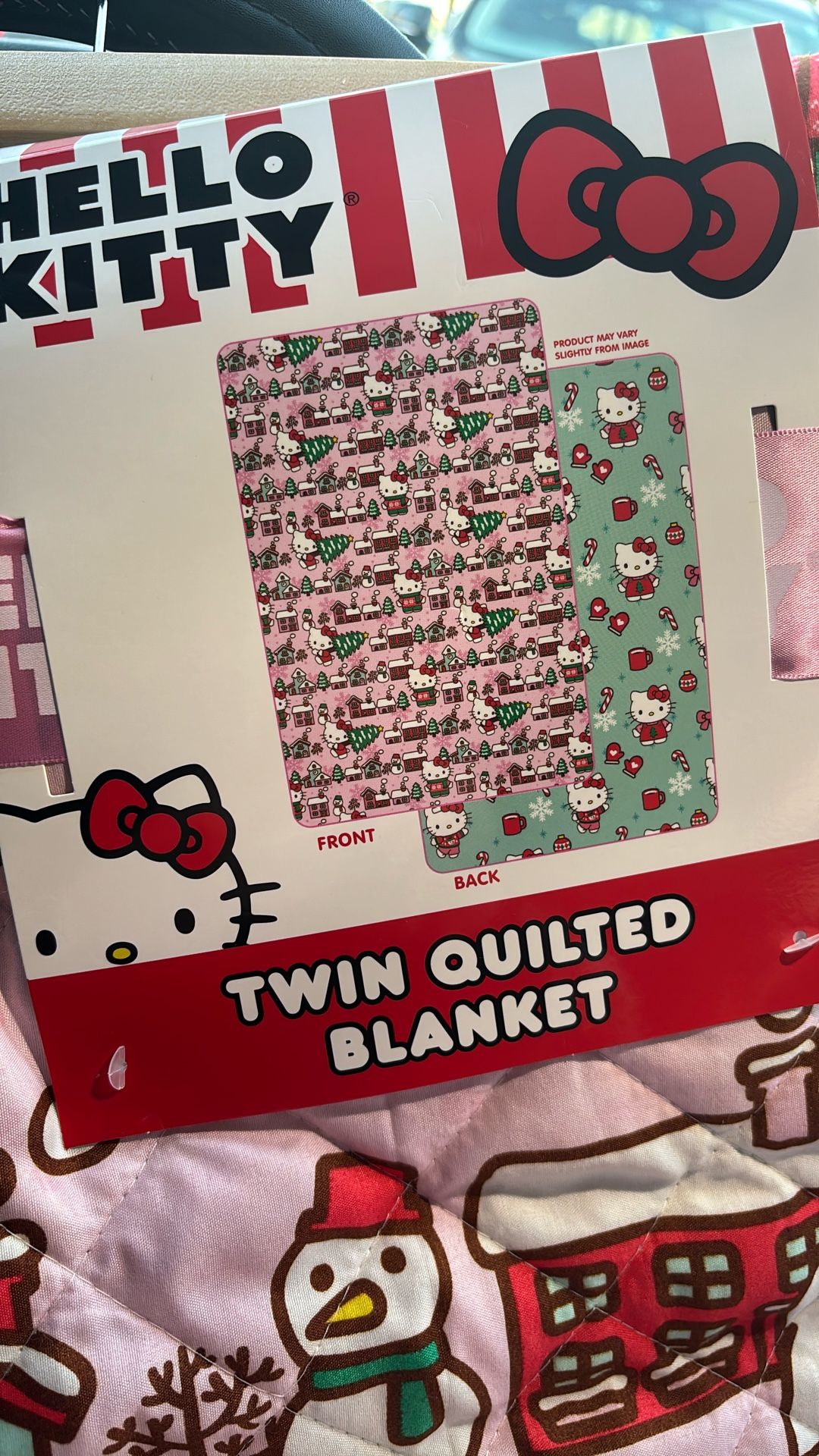Hello Kitty Christmas Quilt