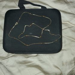 14k Cadena De Bolitas 