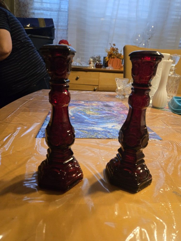 candle holders (2)