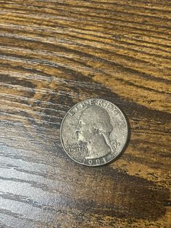 1981 Washington Quarter Error