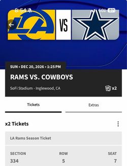 Rams vs Cowboys