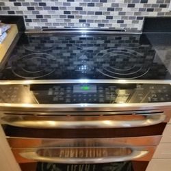 GE Profile Electric Range And Double Oven