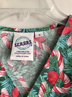 Small SCRUBS Brand Uniform Christmas Candy Canes