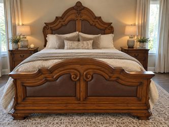 Michael Amini Tuscano King Size Bedframe