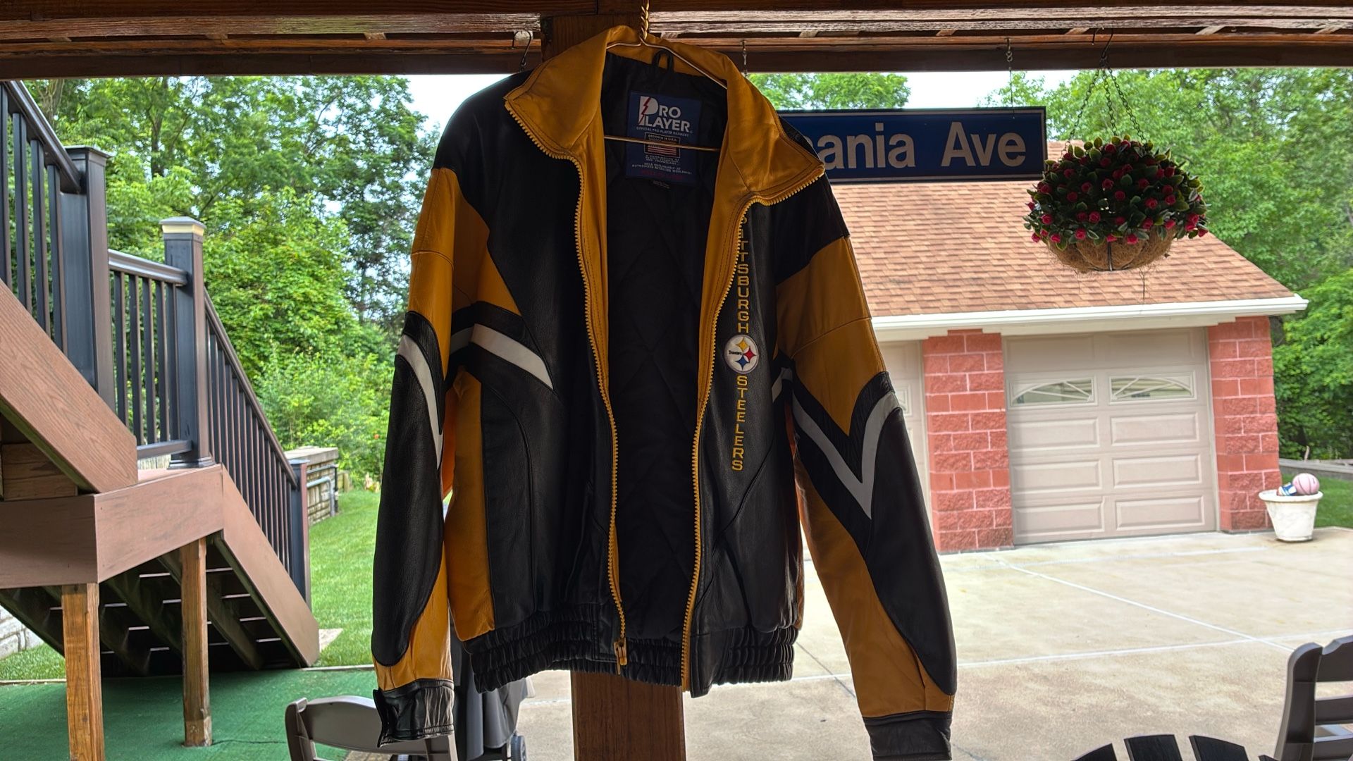 Steelers Leather Coat