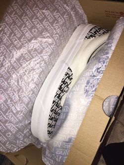 Fear of god x Vans marshmallow size 9.5