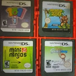 4 Nintendo DS Games In One DS3 Game