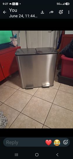Garbage doble stainless steel marerial