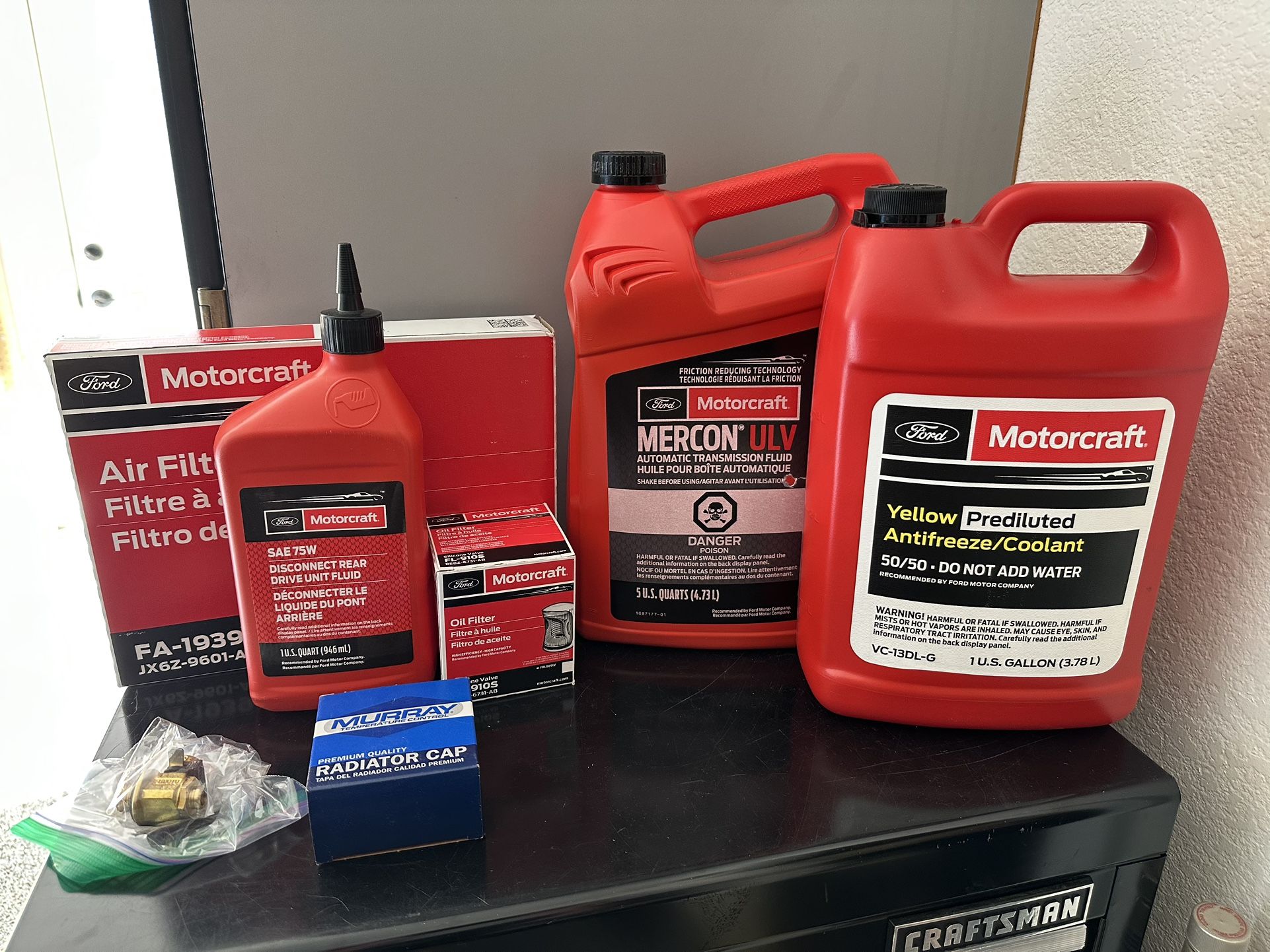 Bronco Sport Maintenance Items