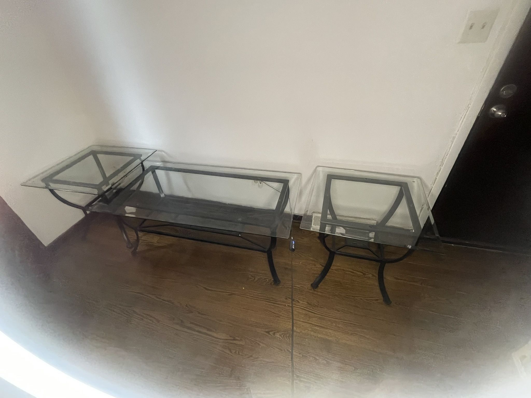 Glass Table Set 
