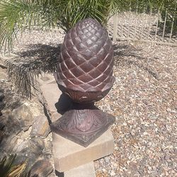 Outdoor Pine Cone Statue/Yard decor