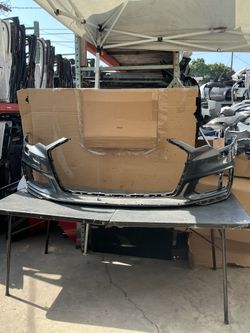 2019 - 2023 AUDI A6 S-LINE - FRONT BUMPER COVER OEM
