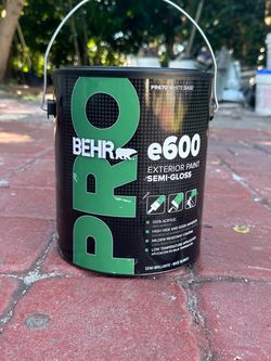 Behr PRO e600 Exterior Paint Semi-Gloss