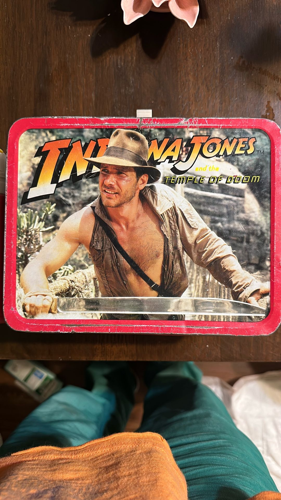 Indiana Jones retro Vintage Metal Lunchbox